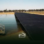 توری سایبان پوشش استخر ذخیره سازی آب