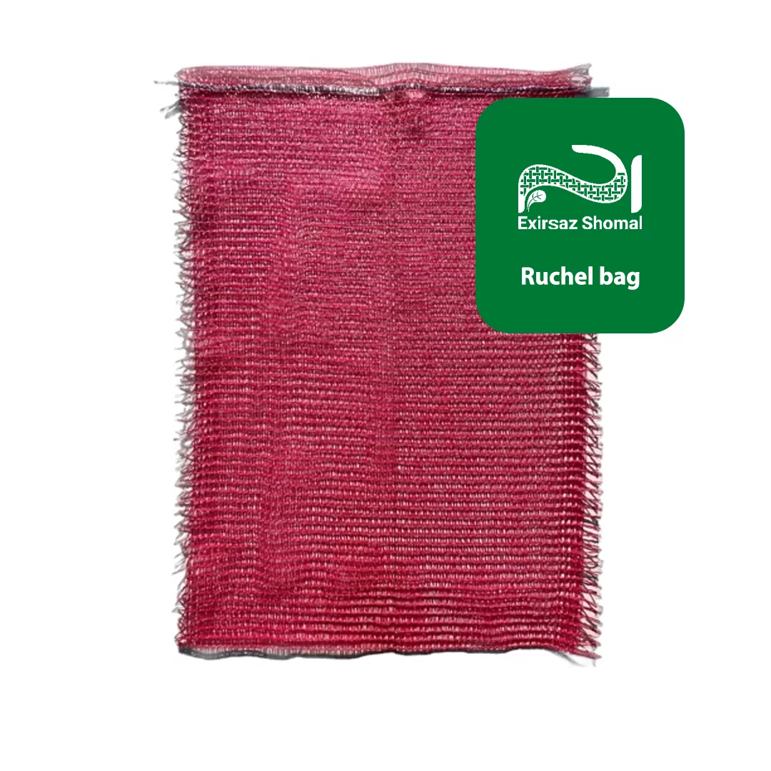 کیسه توری بسته بندی رنگ قرمز