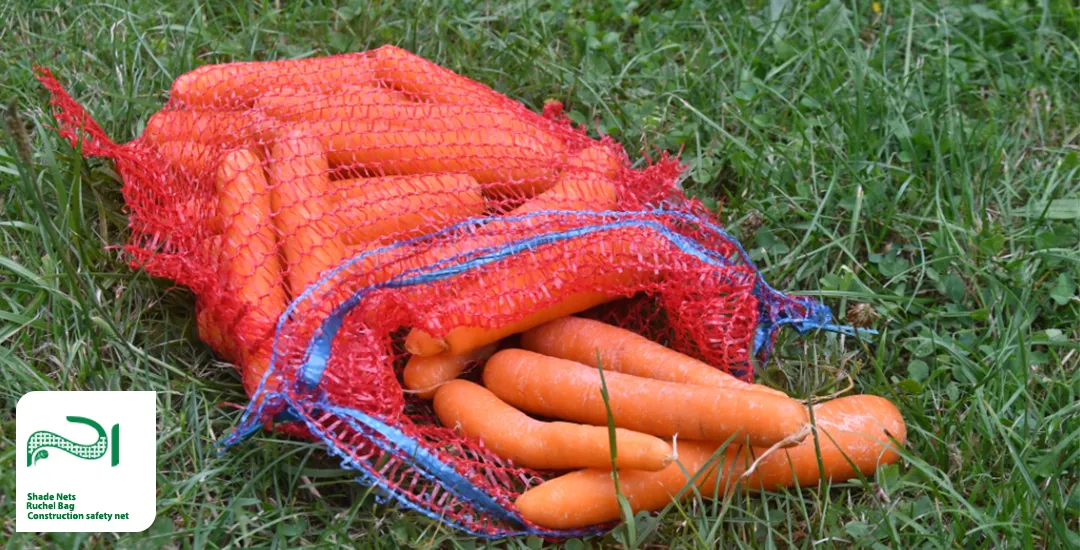 کیسه توری بسته بندی هویج