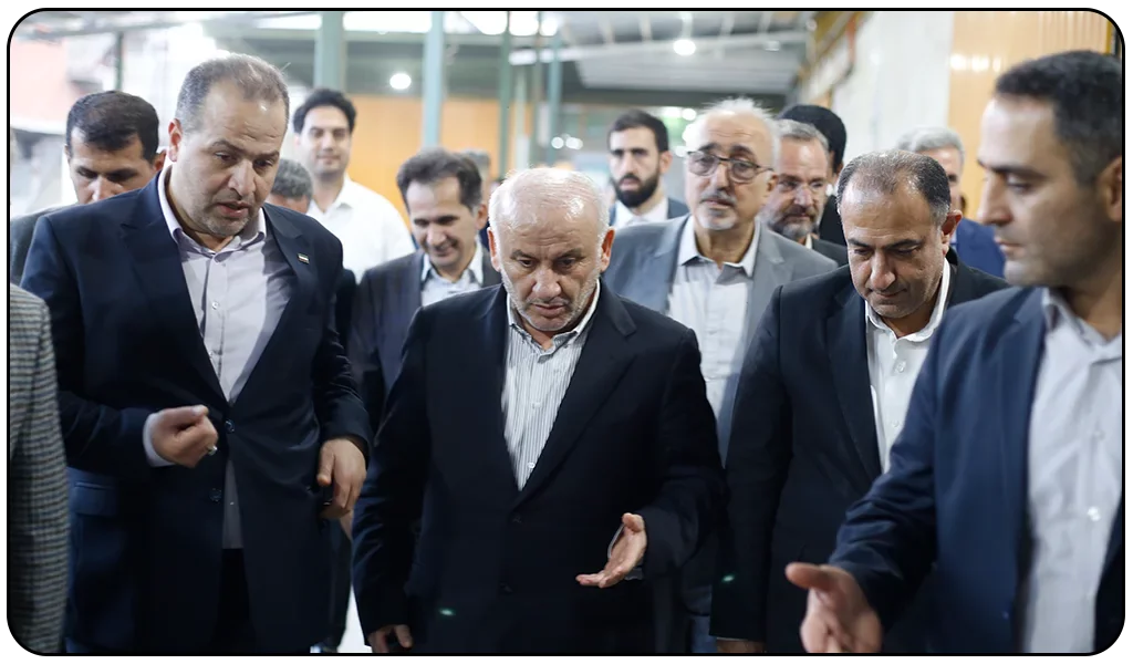 بازدید دکتر یونسی استاندار مازندران از کارخانه اکسیر ساز شمال