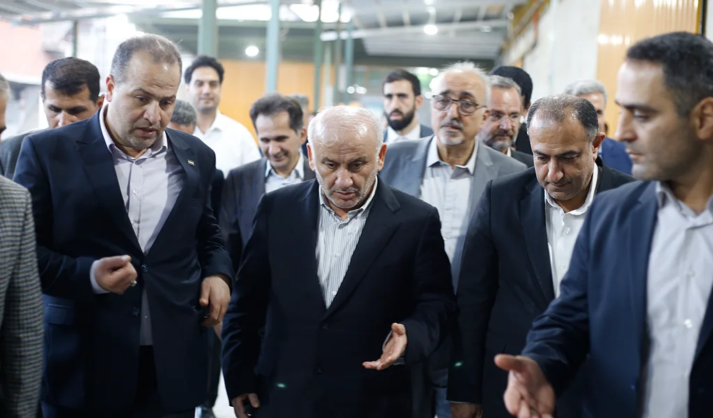 بازدید دکتر یونسی استاندار مازندران از کارخانه اکسیر ساز شمال