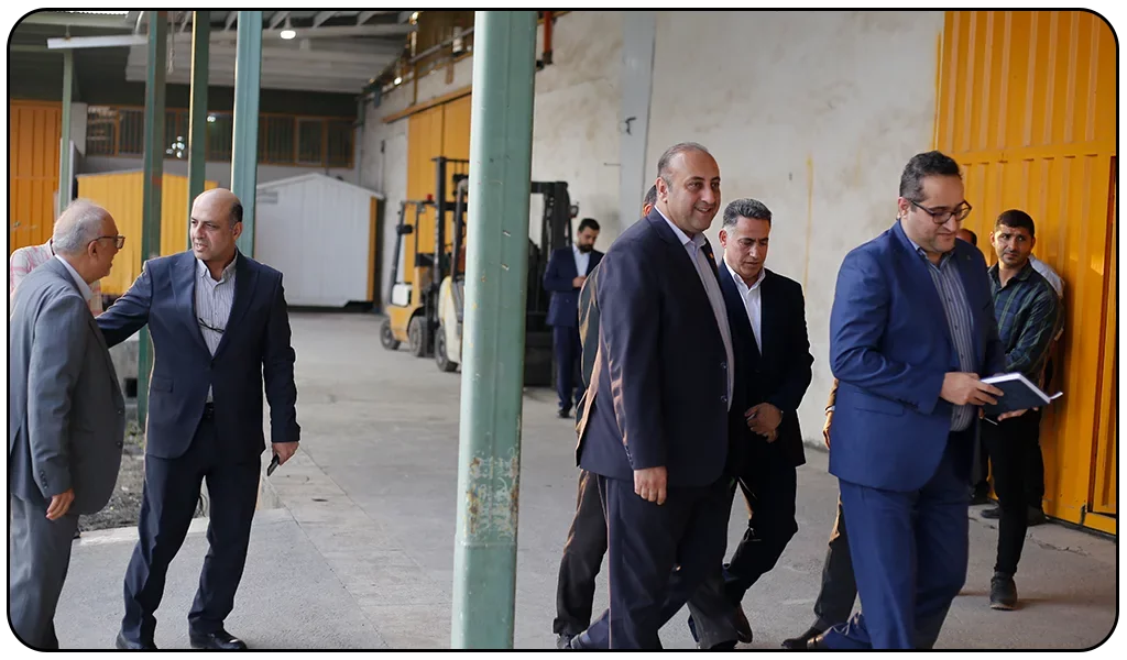 بازدید دکتر یونسی استاندار مازندران از کارخانه اکسیر ساز شمال