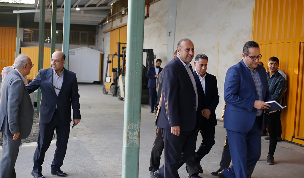 بازدید دکتر یونسی استاندار مازندران از کارخانه اکسیر ساز شمال