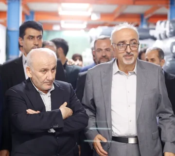 بازدید استاندار مازندران از کارخانه اکسیر ساز شمال