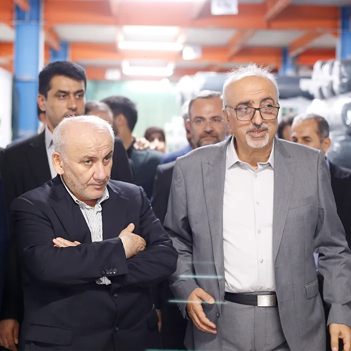 بازدید استاندار مازندران از کارخانه اکسیر ساز شمال