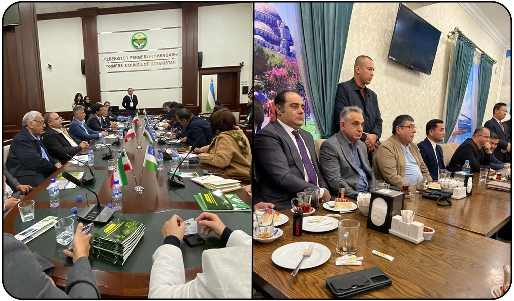 جلسه معارفه اکسیر ساز در شواری کشاورزی ازبکستان