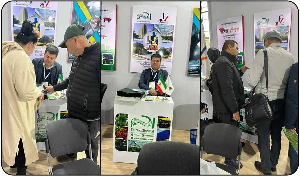 غرفه اکسیر ساز در نمایشگاه کشاورزی ازبکستان